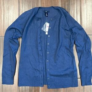 GAP Deep Blue Knit Cardigan